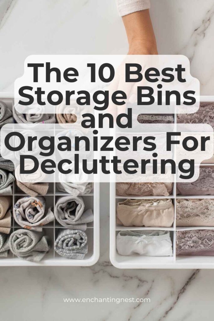 best storage bins for decluttering