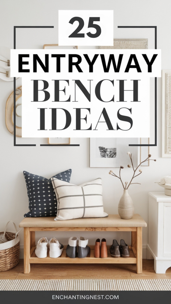 entryway bench ideas