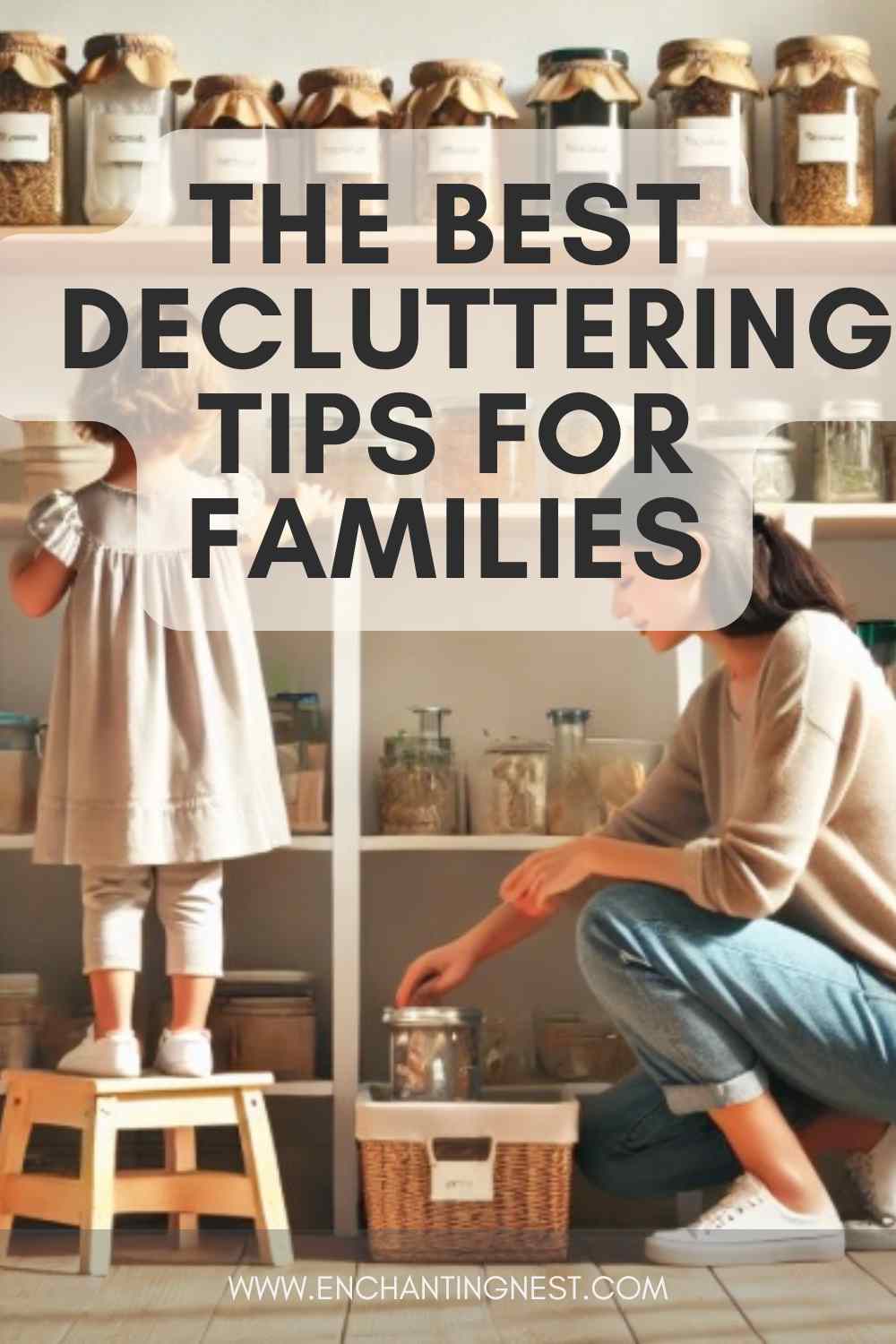 decluttering tips for families